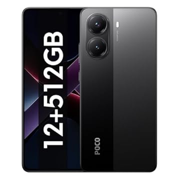 Smartphone Xiaomi POCO X7 Pro 5G 8+256GB/12+256GB/12+512GB teléfono móvil dimensión 8400-Ultra 6,67 AMOLED "1,5 K 6000mAh(typ) 90W carga NFC (Black, 12GB+512GB)