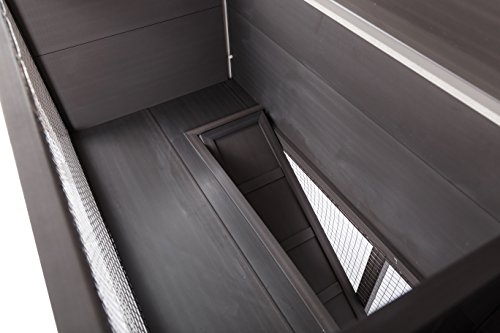 Ecoflex Columbia Rabbit Hutch, Grey #TOP3