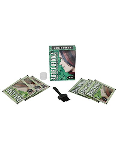 Polvo para teñir cabello negro 60 g miniatura 2