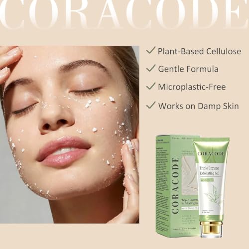 Buy Triple Enzyme Green Tea Exfoliating Aqua Peel Gel 100ml | Gentle Facial Exfoliator & Dead Skin Remover | Deep Pore Skin Care Online at Low Prices in India - Amazon.in - Image 5