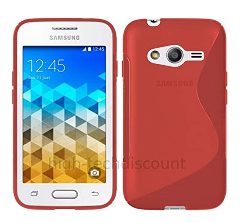 htdmobiles Housse Etui Coque Pochette Silicone Gel Fine pour Samsung G318H Galaxy Trend 2 Lite +...