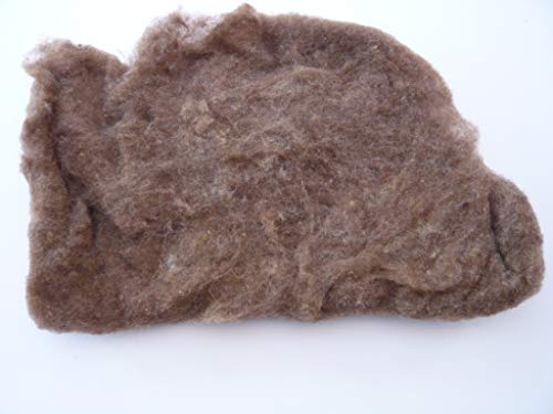 Carded Wool Batts - Core Wool (200G, Brown) #TOP3