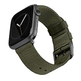 Ya en manzanajugosa.com: Archer Watch Straps - Correas de Nailon Premium para Apple Watch (Verde Oliva/Negro, 44/45/46/49mm)