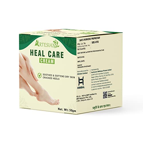 Image of ARTESIAN Artesian Heal Care Cream For Heel Repair, Ayurvedic Foot care cream With Benefits Of Aloe Vera - 50 Gram