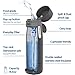 PHILIPS Water Bottle with Filter, Filter Water Bottle Stainless Steel with GoZero Everyday BPA-Free Tap Water Filter, Water Filter Bottle Keep Drink Cold 24 Hours, 1 Filter for 40 gal / 2 Months