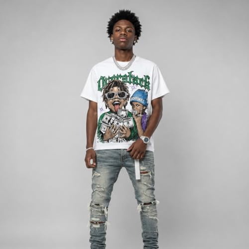Image of DopeSkill Graphic Tee Streetwear Hypebeast Hip Hop Unisex Premium T-Shirt Sneaker Colour Matching Shirts Gift for Sneakerhead