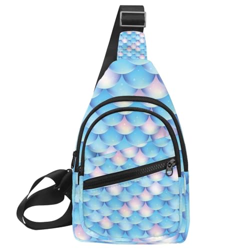 Bolso bandolera para hombre tipo mochila cruzada con estampado animal y protección impermeable