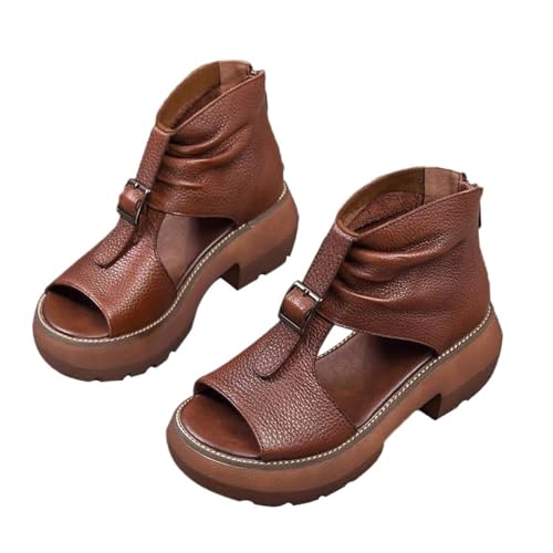 Sandales à talons hauts et plate-forme imperméable à bout ouvert