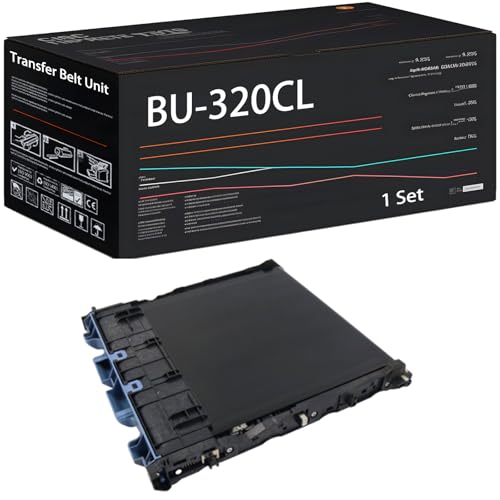 BU-320CL Transfer Belt Unit Compatible for Brother HL-L9300CDWT MFC-L8600CDW MFC-L8850CDW MFC-L9550CDW Printers, with Chip, High Yield 60000 Pages, High-Definition Printing (1 Set)