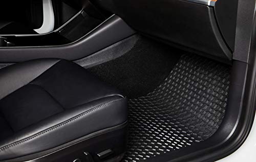 Toughpro Floor Mats Accessories Set + 3Rd Row + Cargo Compatible With Jeep Grand Wagoneer 8 Seater All Weather Heavy Duty Black Rubber 2022 2023 2024 #TOP2