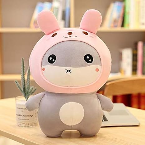 Amazon Co Jp 超かわいい帽子ハムスターぬいぐるみ動物変形マウスぬいぐるみキーホルダーペンダントおもちゃ子供女の子ギフト40cmf おもちゃ