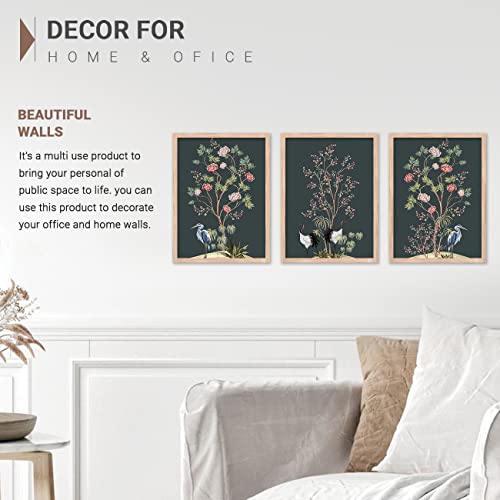 Image of kotart Modern Wall Art Framed Painting for Wall Decoration - Wall Painting for Living Room, Bedroom - Big Size Wall Painting for Wall Decor (Multi, Framed) Set of 3 (Large, Painting 03)