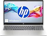 HP Laptop mit 15,6' FHD Display, Ryzen 5-7520U, 16 GB DDR4 RAM, 512 GB SSD, AMD Radeon Graphics, Windows 11 Home, QWERTZ Tastatur, ohne Netzteil, Jet Black
