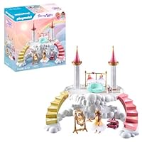 Playmobil 71408 Rainbow Castle: Dressing Room Cloud, FAiry-Tale Magical World, Fun Imaginative Role Play, PlaySets Suitable for Children Ages 4+