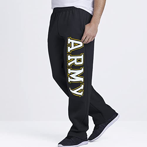 Armed Forces Gear Army Bold Block Sweatpants (Black)(X-Large) #TOP1