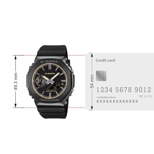 Image of Casio G-Shock GM-2100LXB-1A9DR Analog-Digital Black Watch Men (G1814)