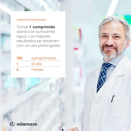 VITAMINA B COMPLEX Alta Dosis con B1, B2, B3, B5, B6, B7 (Biotina), B9 (Ácido Fólico) y B12 - Energía y Vitalidad -180 Tabletas Veganas - Vitamaze