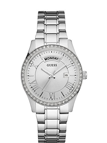 Guess Reloj Analogico Para Mujer De Cuarzo Con Correa En Acero Inoxidable W0764l1 Guess Reloj Analogico Para Mujer De Cuarzo Con Correa En Acero Inoxidable W0764l1