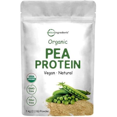 Organic Pea Protein Powder Cover
