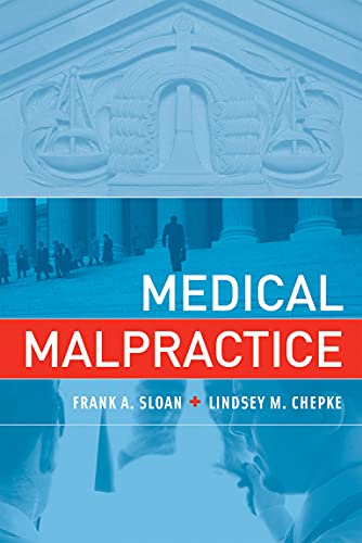 Medical Malpractice (Mit Press) #TOP15