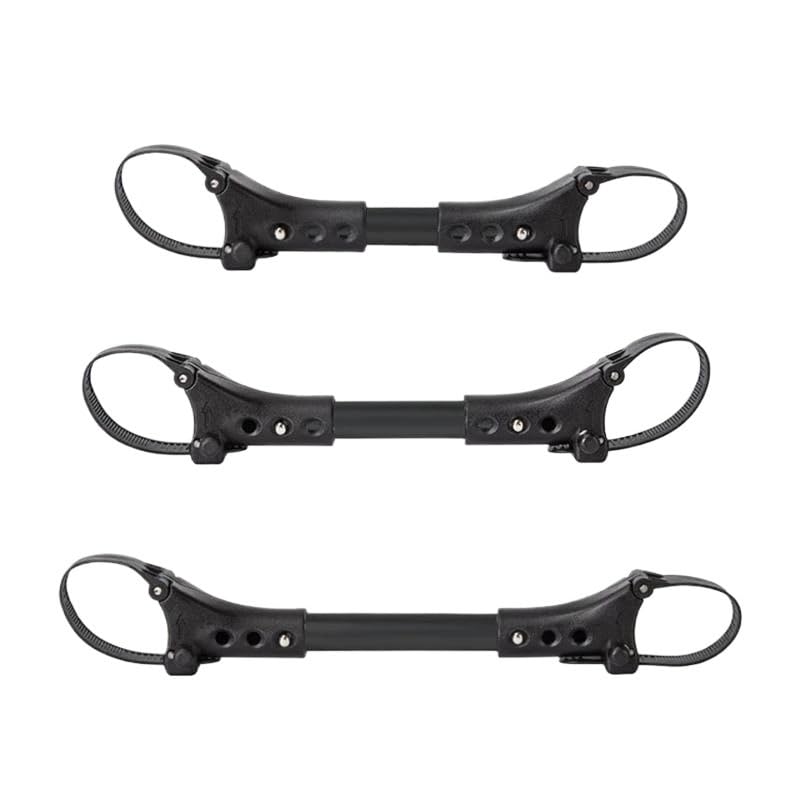 3Pcs Twin Baby Stroller Connector Universal Joints Triplets Quadruplets Infant Cart Secure Straps Adjustable Linker Hook