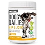 iKarmel Joint Supplements for Dogs | Hip and Joint Care | with Glucosamine, Chondroitin, and Green-Lipped Mussels | Puppy to Senior Dog Treats for Stiff Joints (270 Chews)