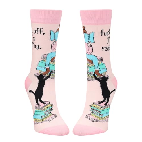 Image of Funny Socks for Women and Teenage Girls, Cute Crazy Unique Novelty Gifts | Gifts for Valentines Birthdays Easter Mothers Day Christmas Stocking Stuffers