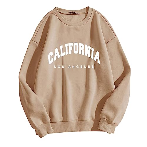 Pull californien pour femme idéal pour le streetwear d'automne