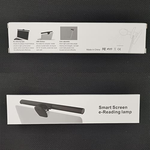Lampe LED écran ordinateur portable lumière variable USB et bureau de lecture - 5