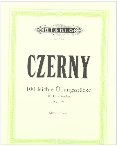 100 leichte Übungsstücke op. 139: für Klavier