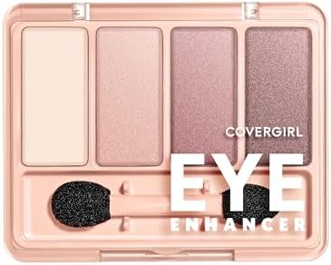 COVERGIRL - Eye Enhancers 4-Kit Eyeshadow, silky, sheer formula, double ended applicator, 100% Cruelty-free