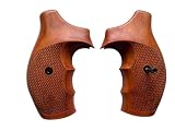 New! Grips Compatible with Taaurus Small Frame M85 605 850 851 905 941 .38 Special Combat Style #01 (Thai Handmade)