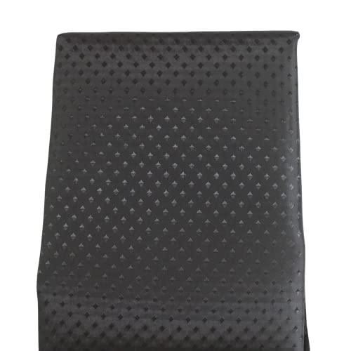 Under Sink Skirt with Adhesive Tape – Waterproof Bathroom & Kitchen Sink Cover for Extra Storage and Stylish Concealment Black Diamond Stitch - Thumbnail 3