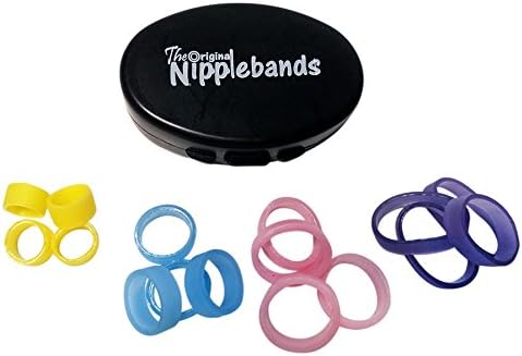 Nipplebands for Inverted Nipples or as Nipple Rings or Nipple Clamps - Sample Pack