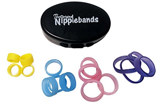 Nipplebands For Inverted Nipples Or As Nipple Rings Or Nipple Clamps - Sample Pack #TOP8