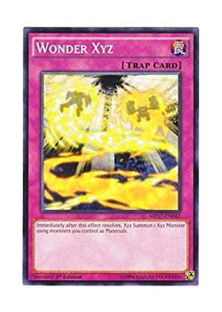 Amazon.co.jp: 遊戯王 英語版 MP17-EN042 Wonder Xyz ワンダー 