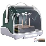 Mini-Modell-Trocknungskabine, 120 W, elektrische Airbrush-Trockenkabine mit transparenter Abdeckung, Kühlluftmodus und Wasserfilterbox – spezielle Trocknungsbox for Sprühfarbe, Modell