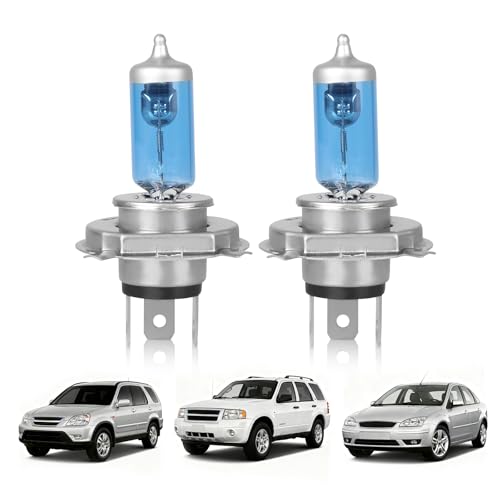 9003/H4 Halogen Headlight Bulb,Fit 1997-2004/2007 2008 2009 2010 2011 2012 2013 2014 for HONDA CRV, Bright White Light 4200k,High/Low Beam,Plug and Play,High Performance Headlight Replacement,2 PCS