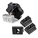Luxshiny 10Pcs Slot Nuts for Industrial Frame Carbon Steel Nut with Oxide Coating and Fasteners for Truck Bed Rails