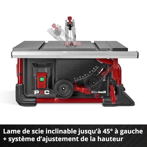 Einhell Scie circulaire sur table sans fil TE TS 368 T Li Solo PXC 36V avec lame Ø210mm Livré sans Batteries ni Chargeur - vue 9