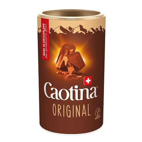 Caotina Original Trinkschokolade - Kakao-Pulver für heiße Schokolade mit echter Schweizer Schokolade - feinster Cacao nachhaltig und zertifiziert (1 x 200g)