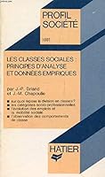 Profil Societe: Les Classes Sociales Principes D'analyse Et Donnees Empiriques 2218053861 Book Cover