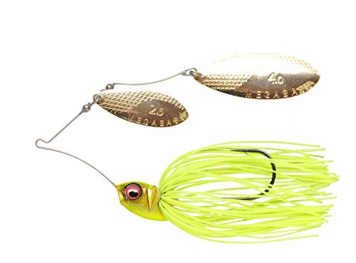 Megabass V9 (1/2oz DW) Chartreuse Shiner