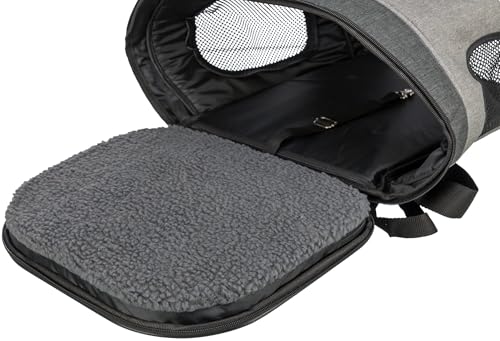 Rucksack Timon, 34 × 44 × 30 cm, schwarz/grau