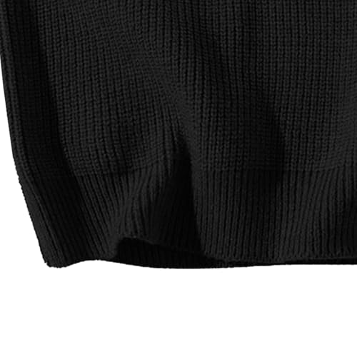Men's Slim Fit Casual Knitted Sweater V-Neck Knit Solid Sleeveless Pullover Cable Knitted Sweater Vest4