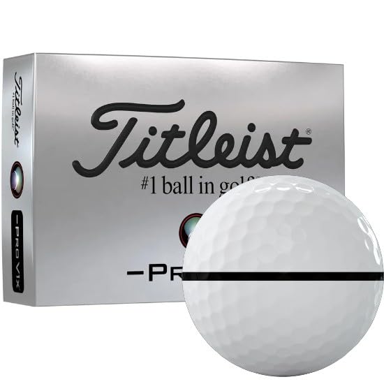 Titleist Pro V1x Left Dash AlignXL Golf Balls
