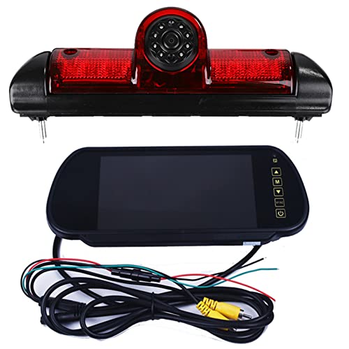 Caméra de recul de feu Stop de Voiture pour citroën Jumper III Fiat DUCATO X250 Peugeot Boxer III lumière LED caméra de recul de stationnement (Feux de...