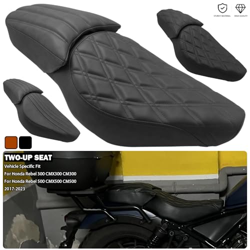 Asientos dobles para motocicletas Rebel 300 idóneos para viajar 2