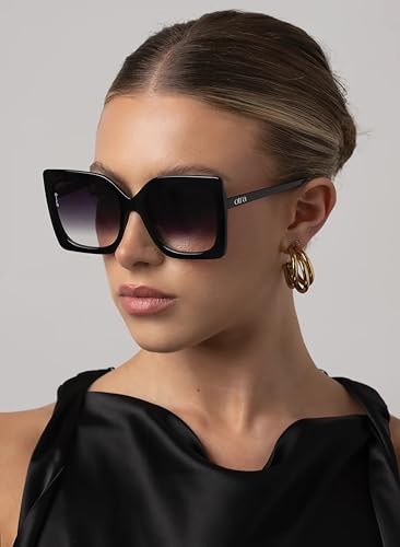 Women's Dynasty Oversized Mod Sunglasses4