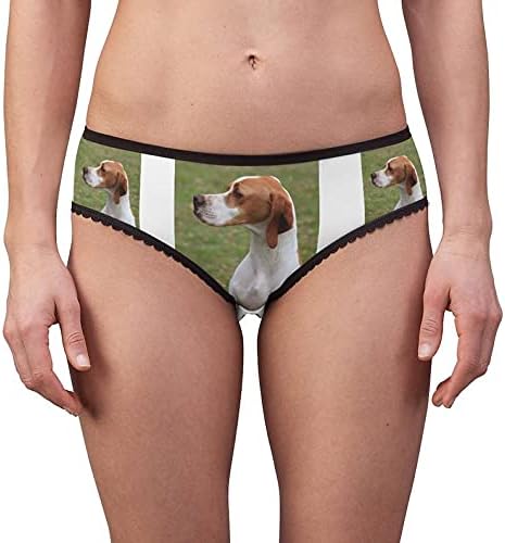 DogsMakeMeHappy English Pointer Dog Panties, English Pointer Dog Underwear, Briefs, Cotton Briefs